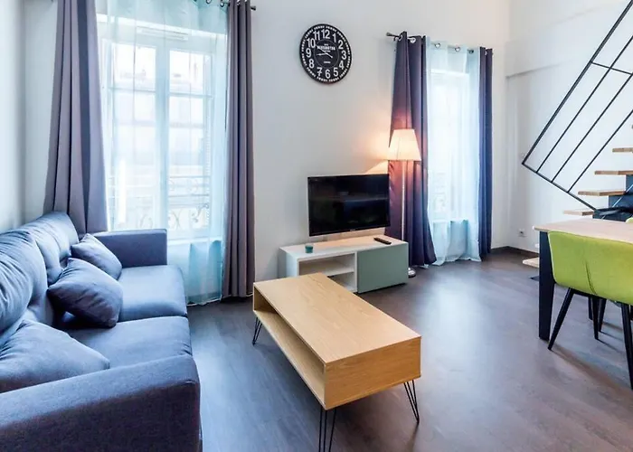 Appartement Haussmannien Type Loft, Climatise - Vieux-Port-Le Panier,